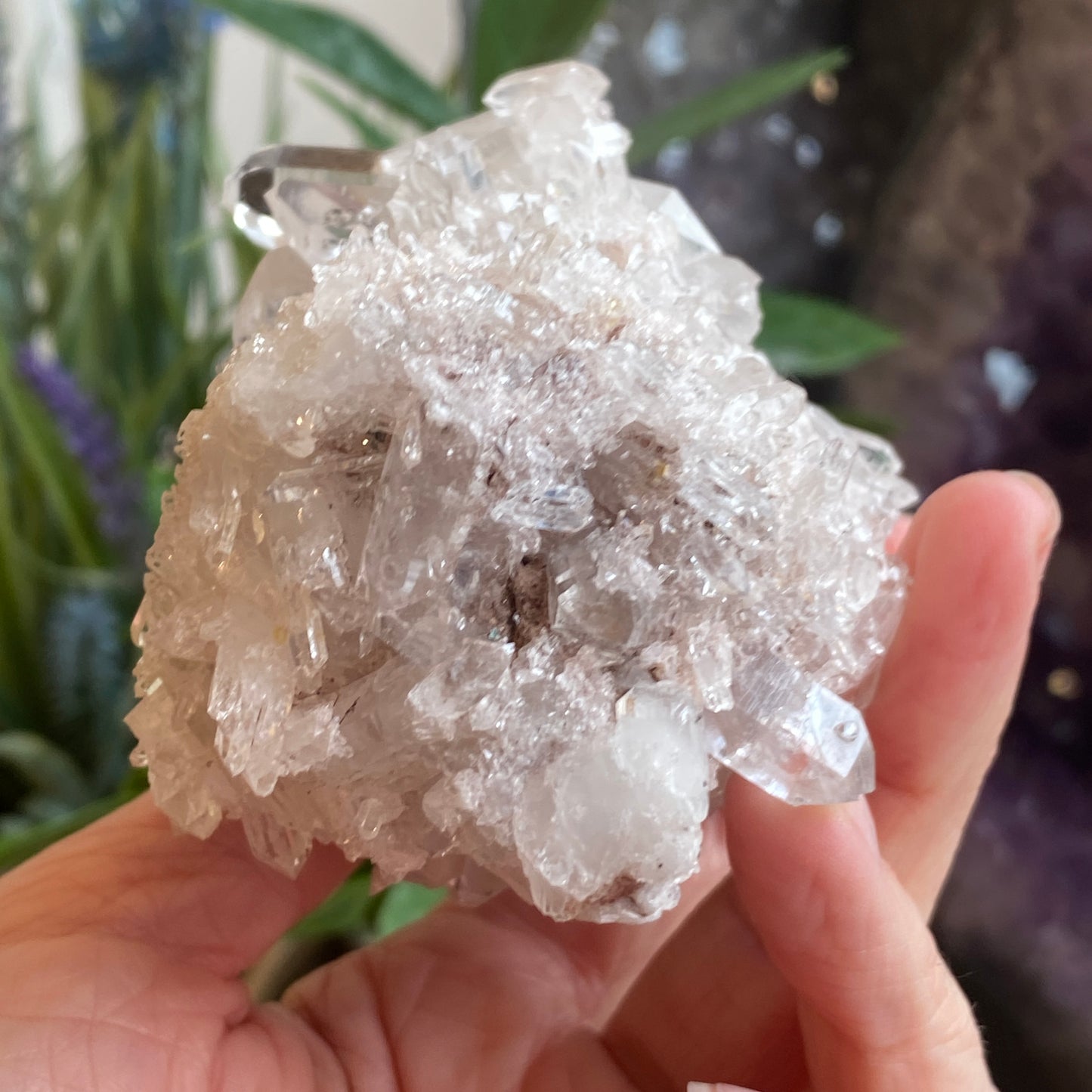 Pink Lemurian Quartz, Colombia
