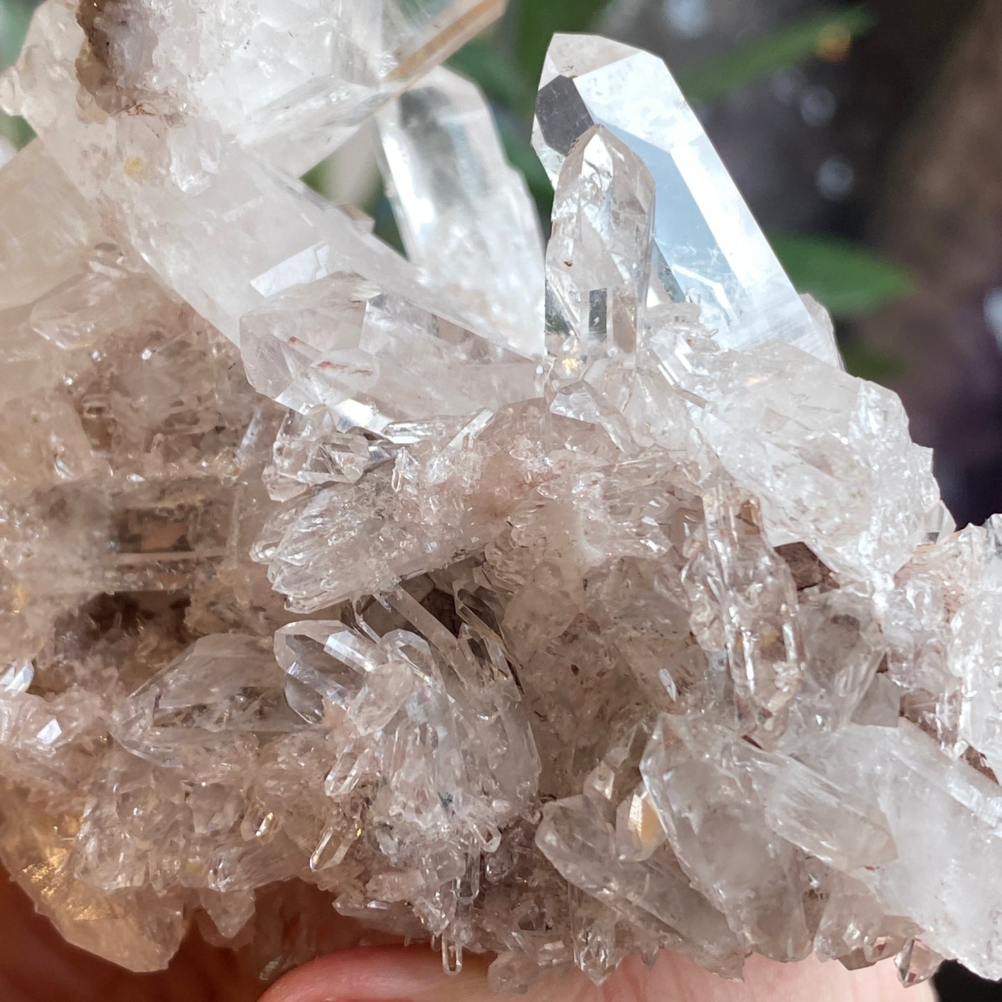 Pink Lemurian Quartz, Colombia