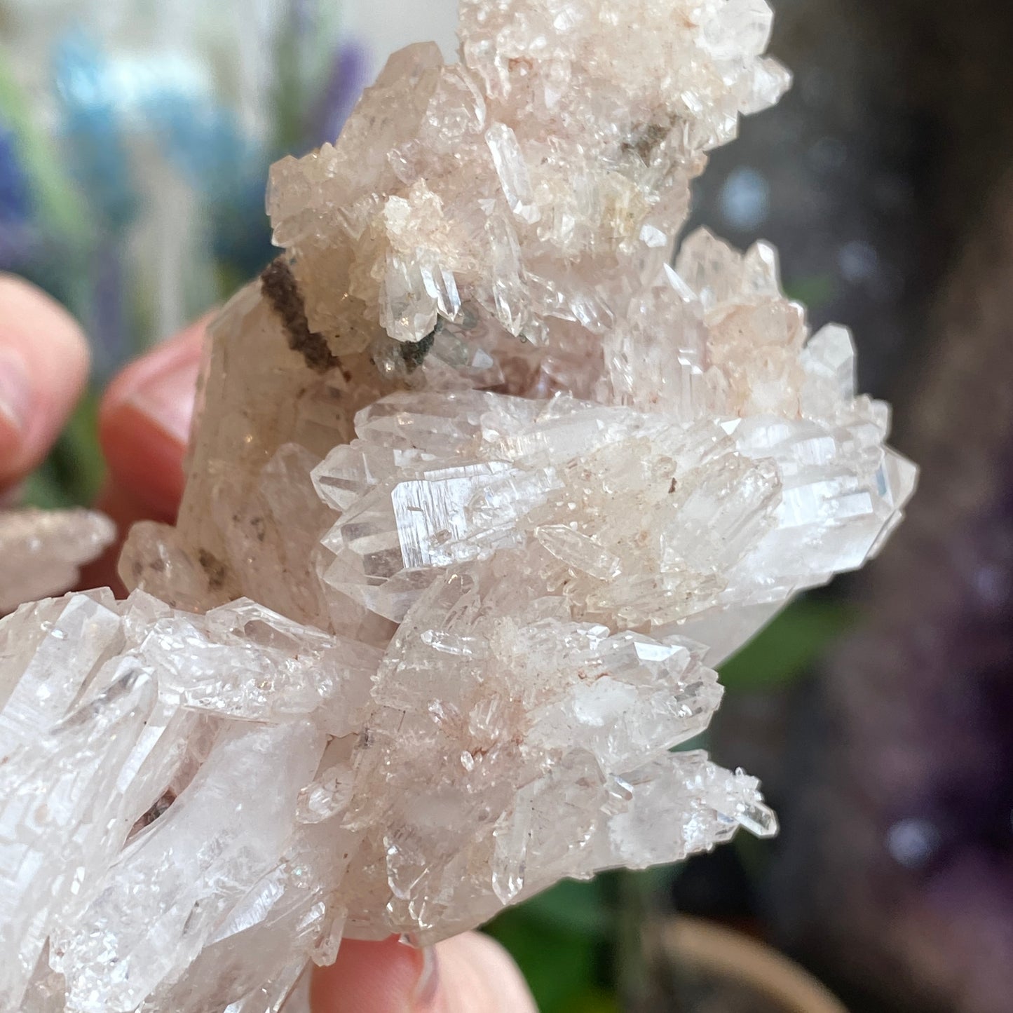 Pink Lemurian Quartz, Colombia