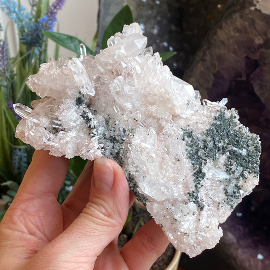 Pink Lemurian Quartz, Colombia