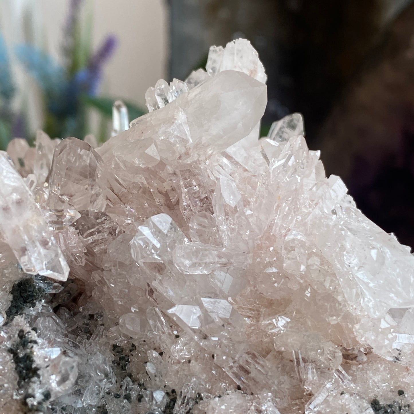 Pink Lemurian Quartz, Colombia