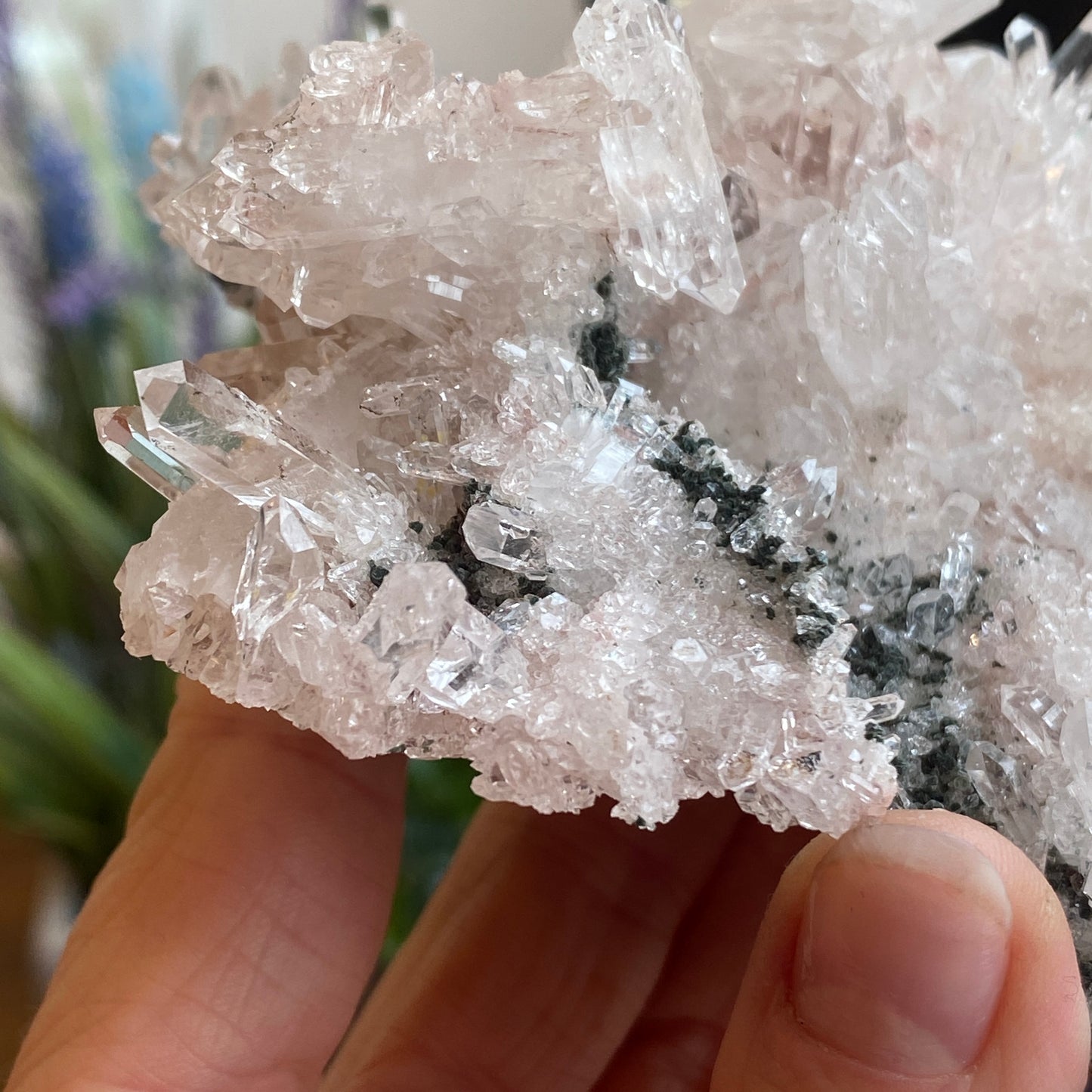 Pink Lemurian Quartz, Colombia