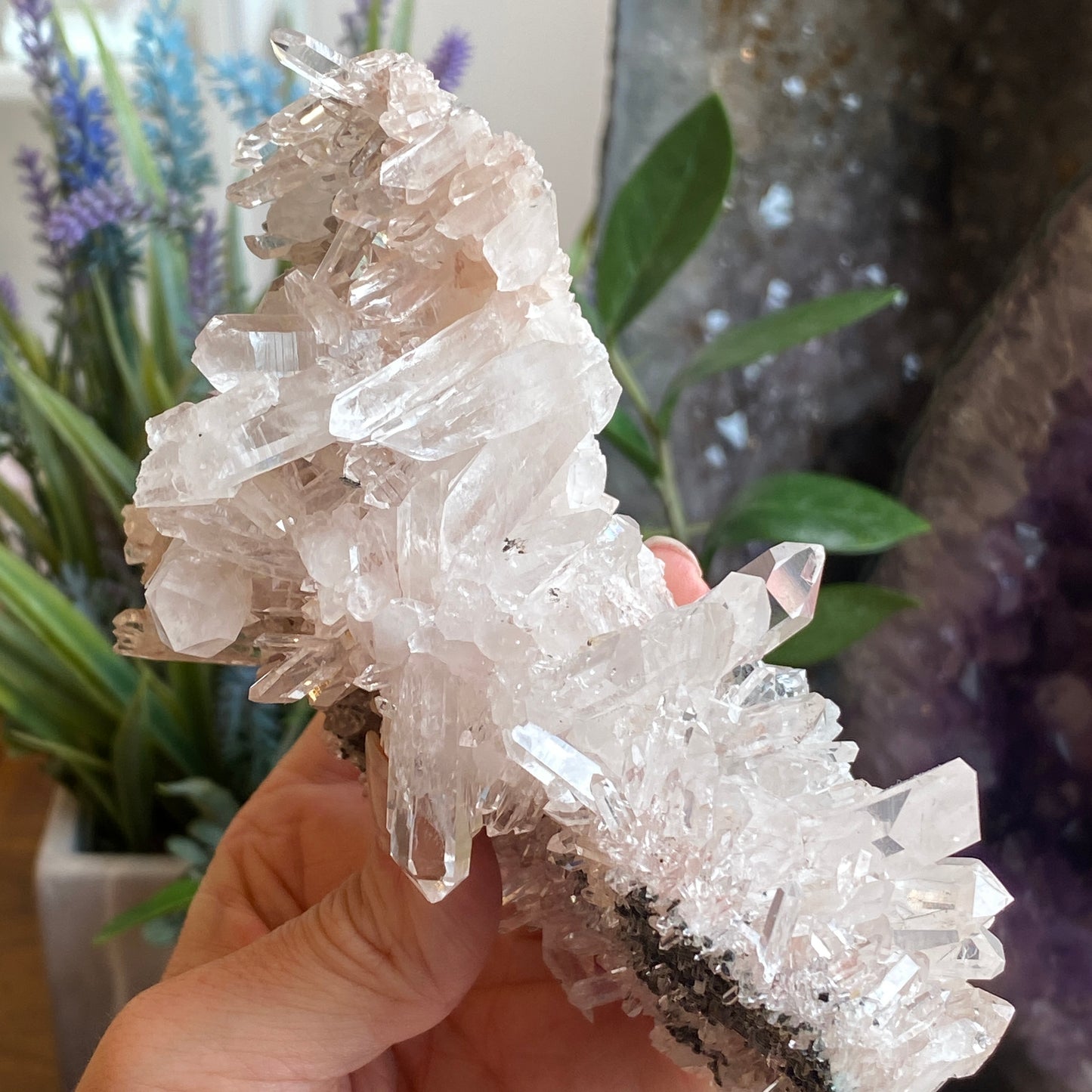 Pink Lemurian Quartz, Colombia