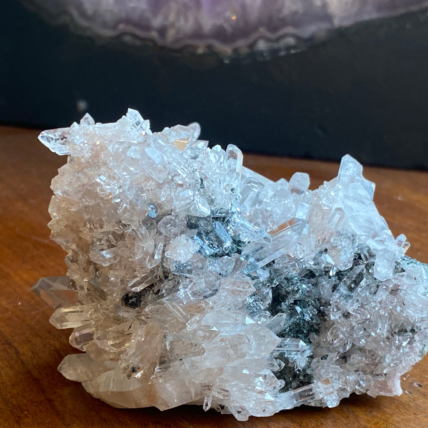 Pink Lemurian Quartz, Colombia