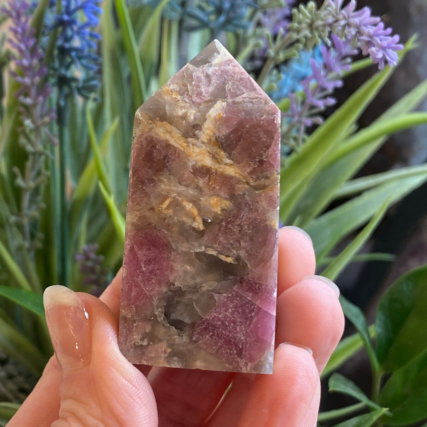 Pink Tourmaline Point