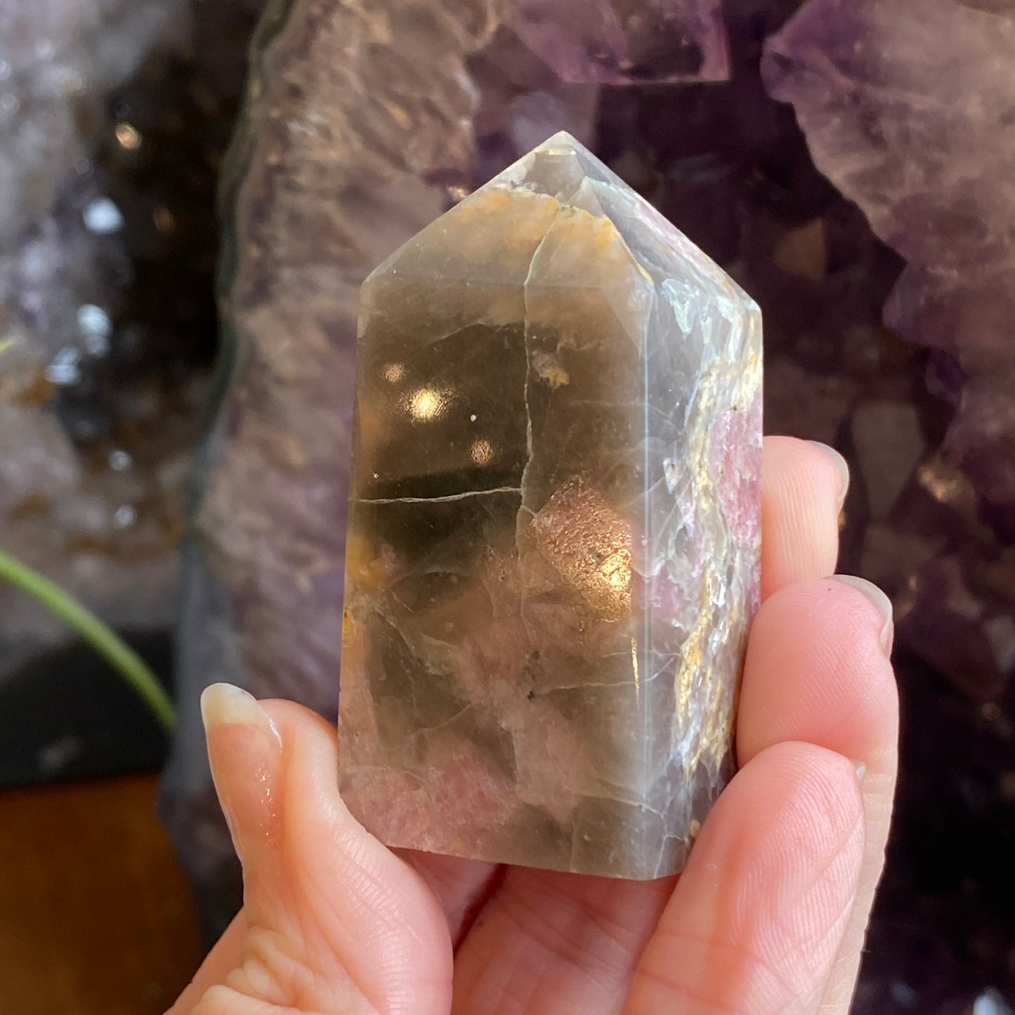 Pink Tourmaline Point