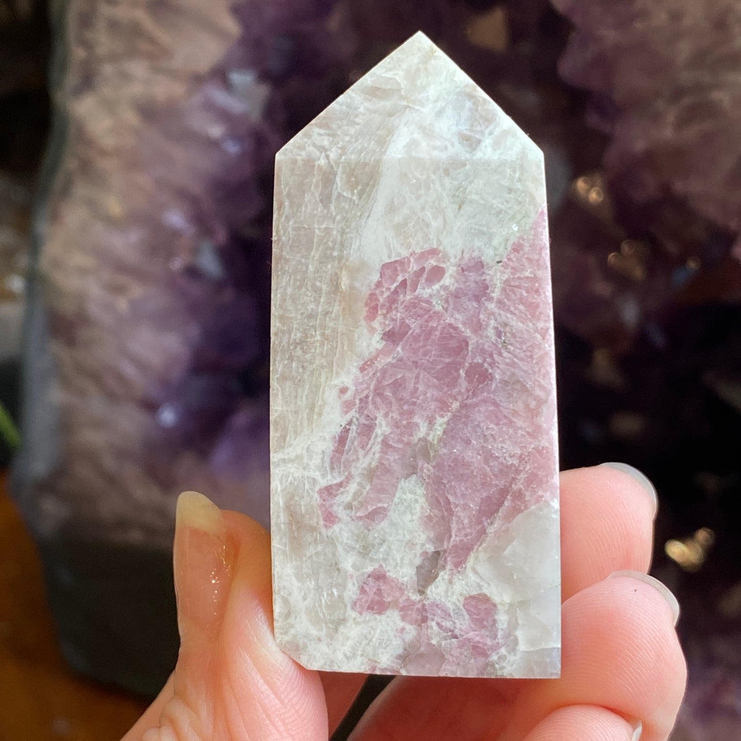 Pink Tourmaline Point