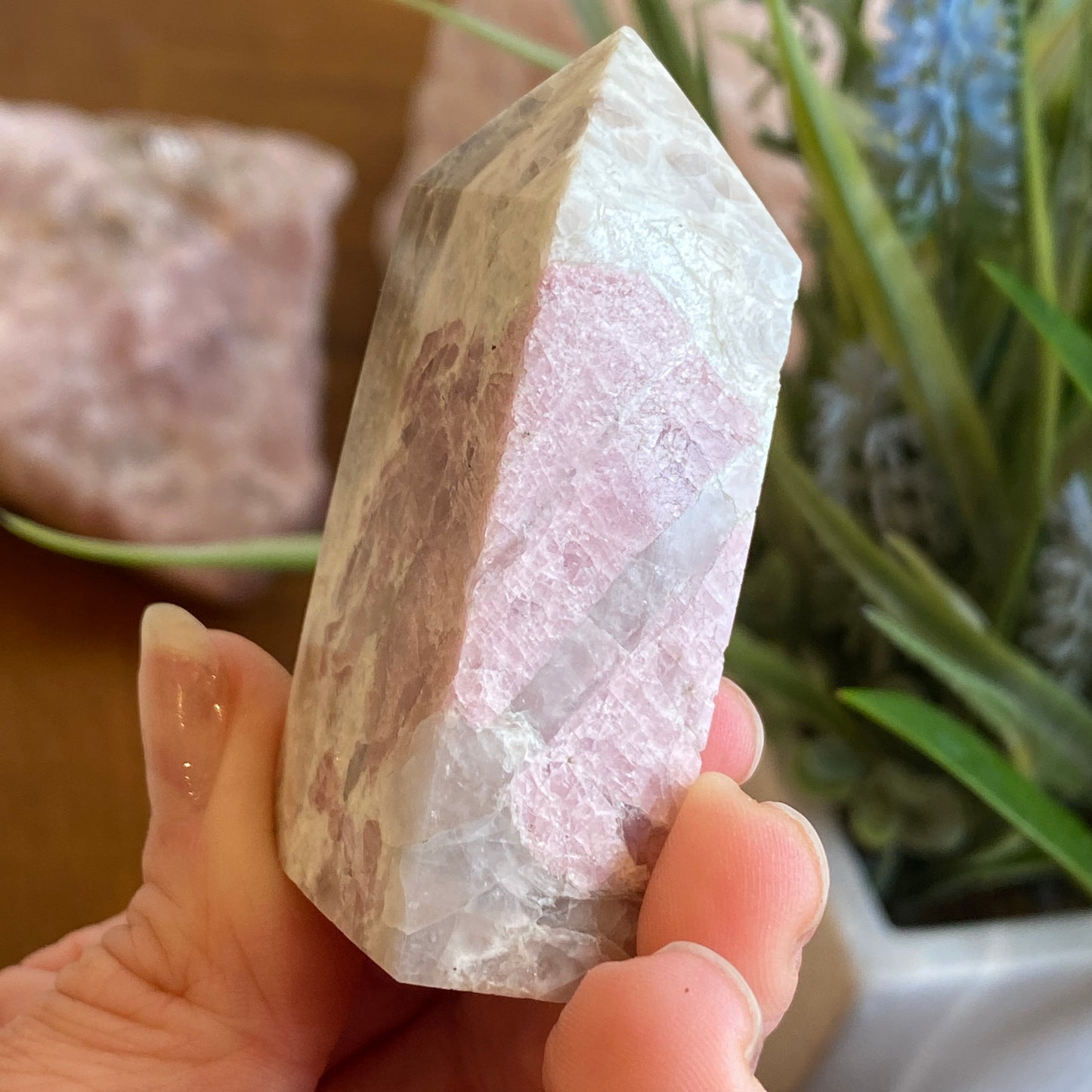 Pink Tourmaline Point
