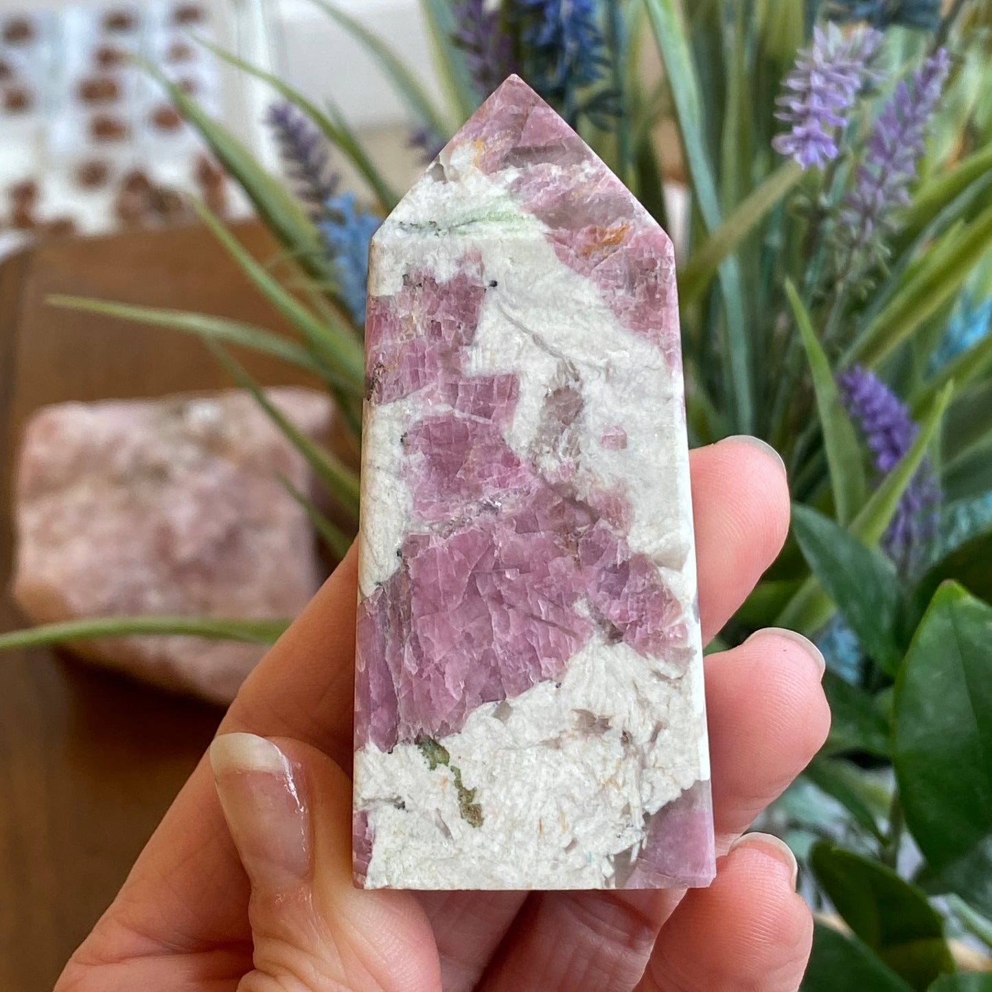 Pink Tourmaline Point