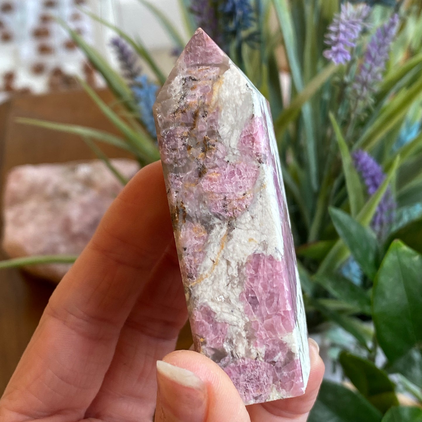 Pink Tourmaline Point