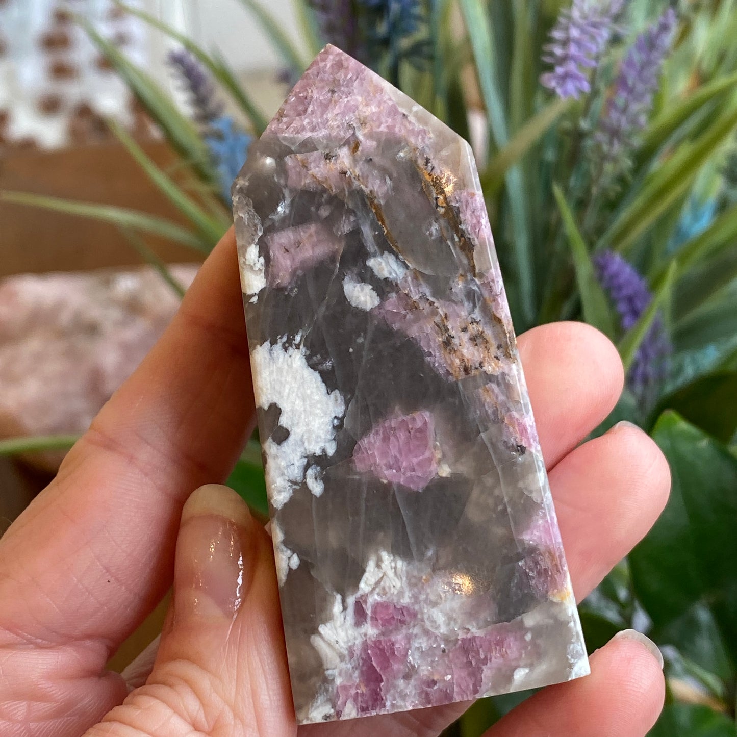 Pink Tourmaline Point