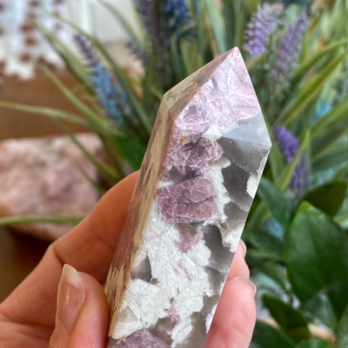 Pink Tourmaline Point