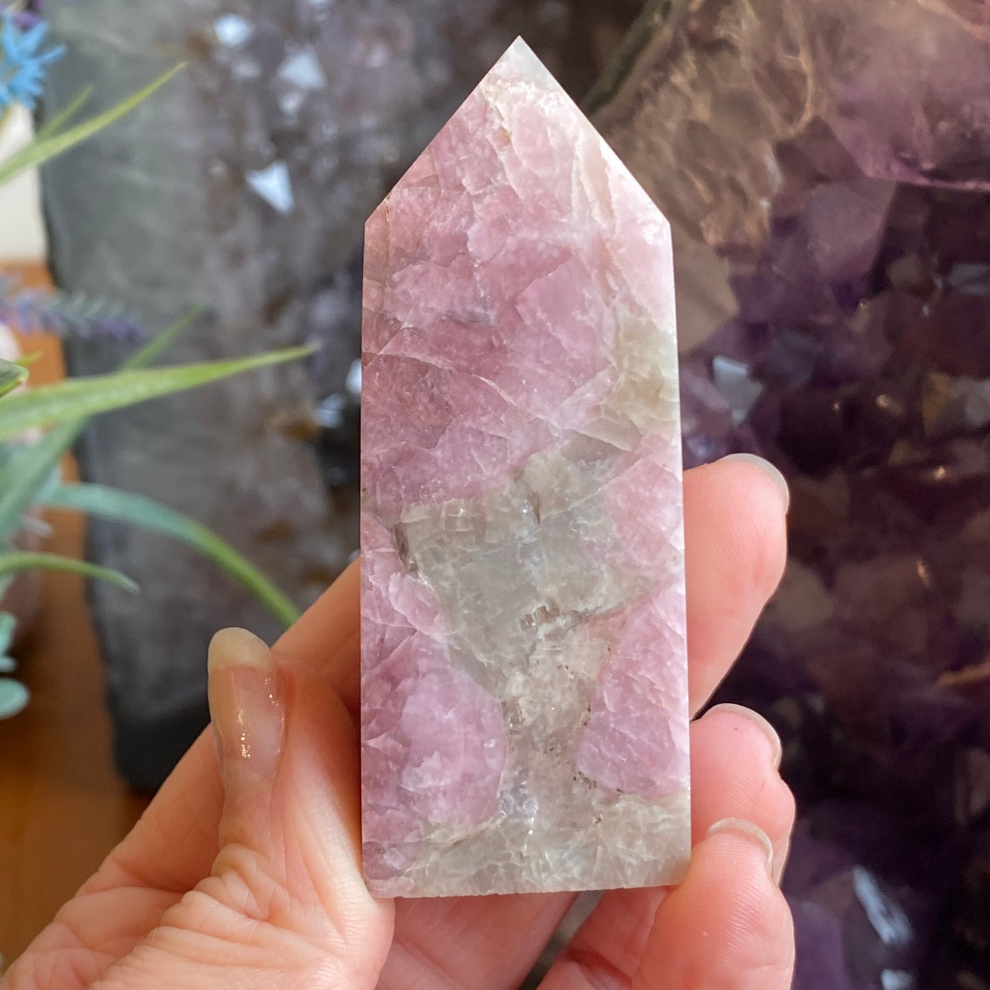Pink Tourmaline Point