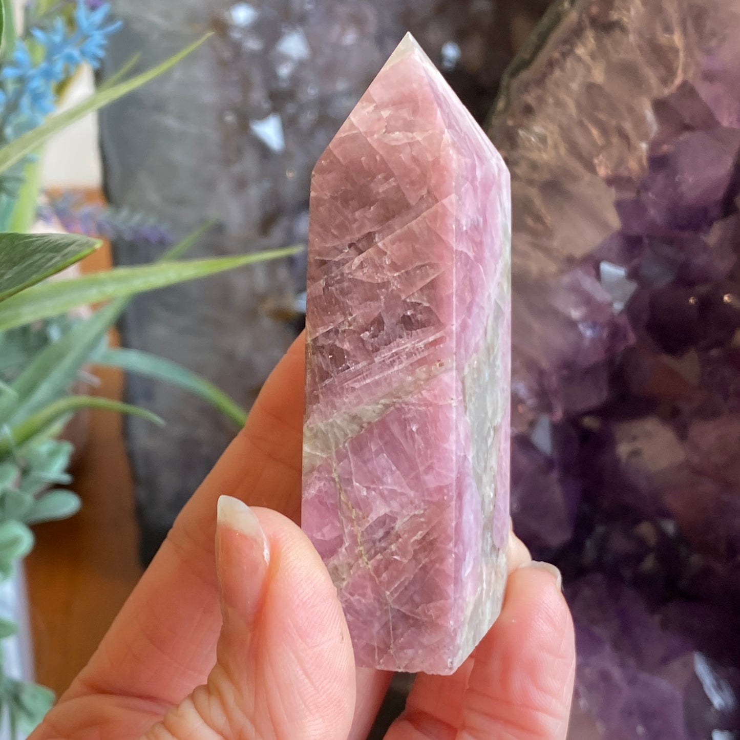 Pink Tourmaline Point