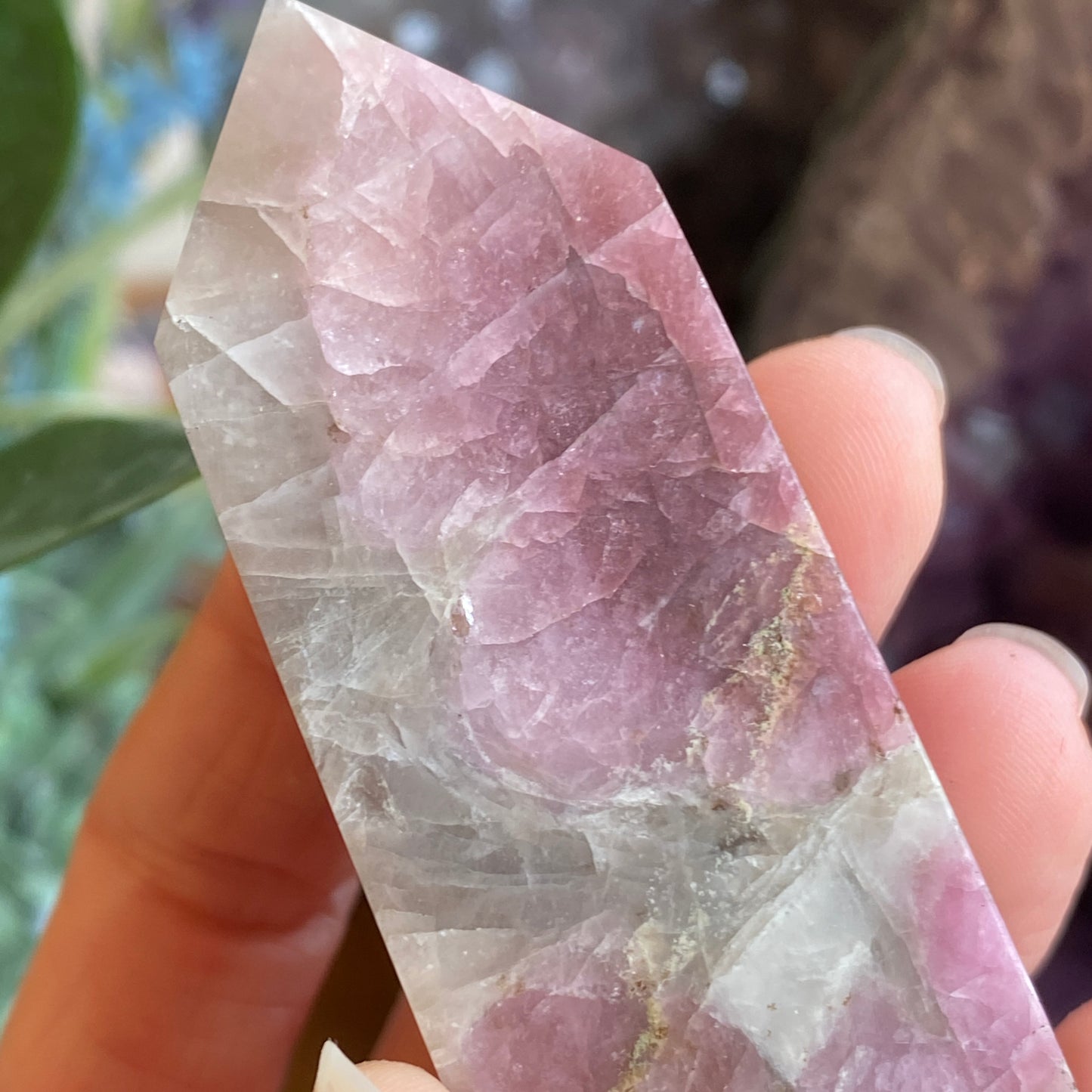Pink Tourmaline Point