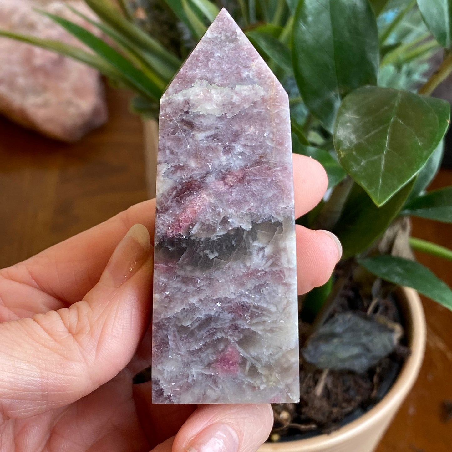 Pink Tourmaline Point