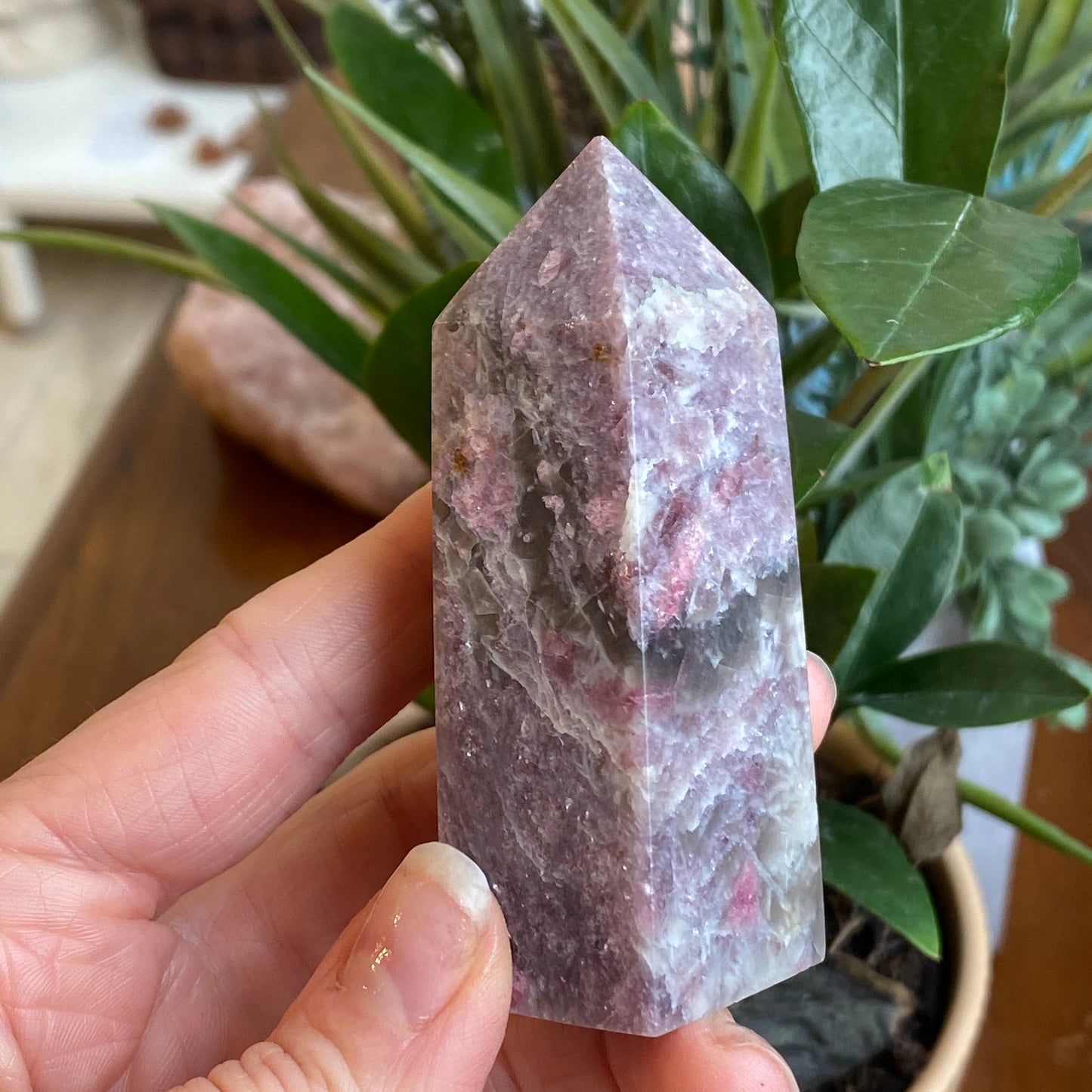 Pink Tourmaline Point