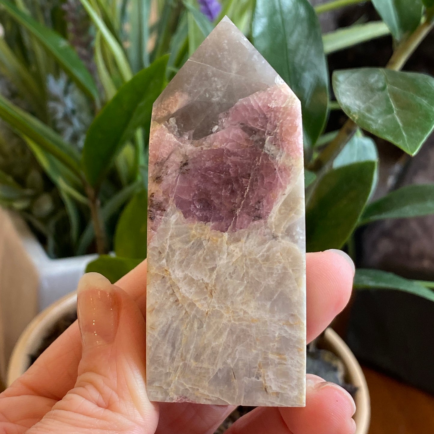 Pink Tourmaline Point
