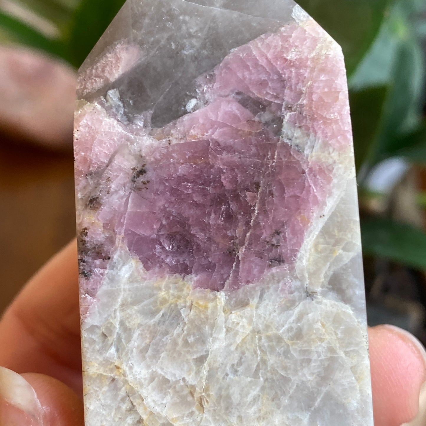Pink Tourmaline Point