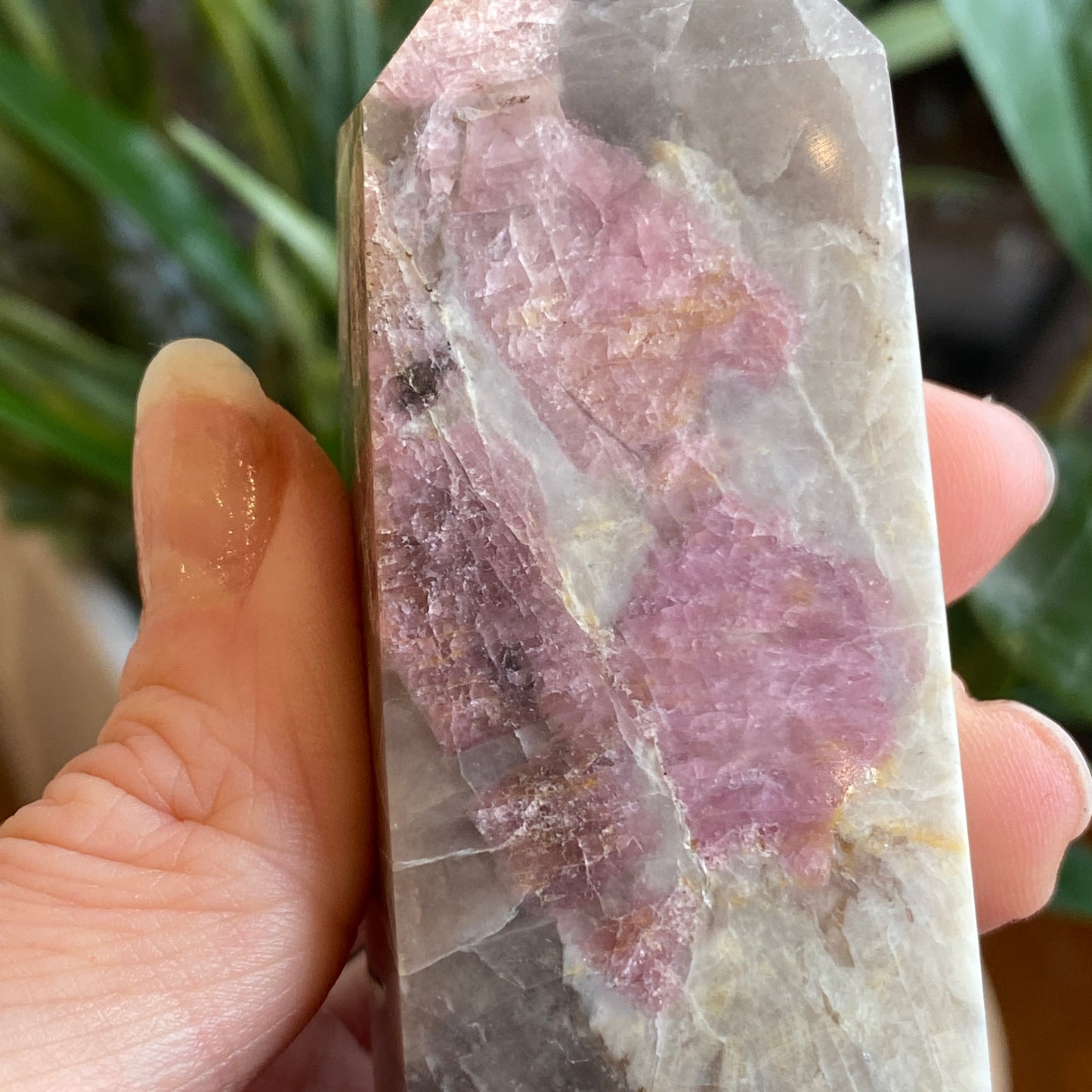 Pink Tourmaline Point