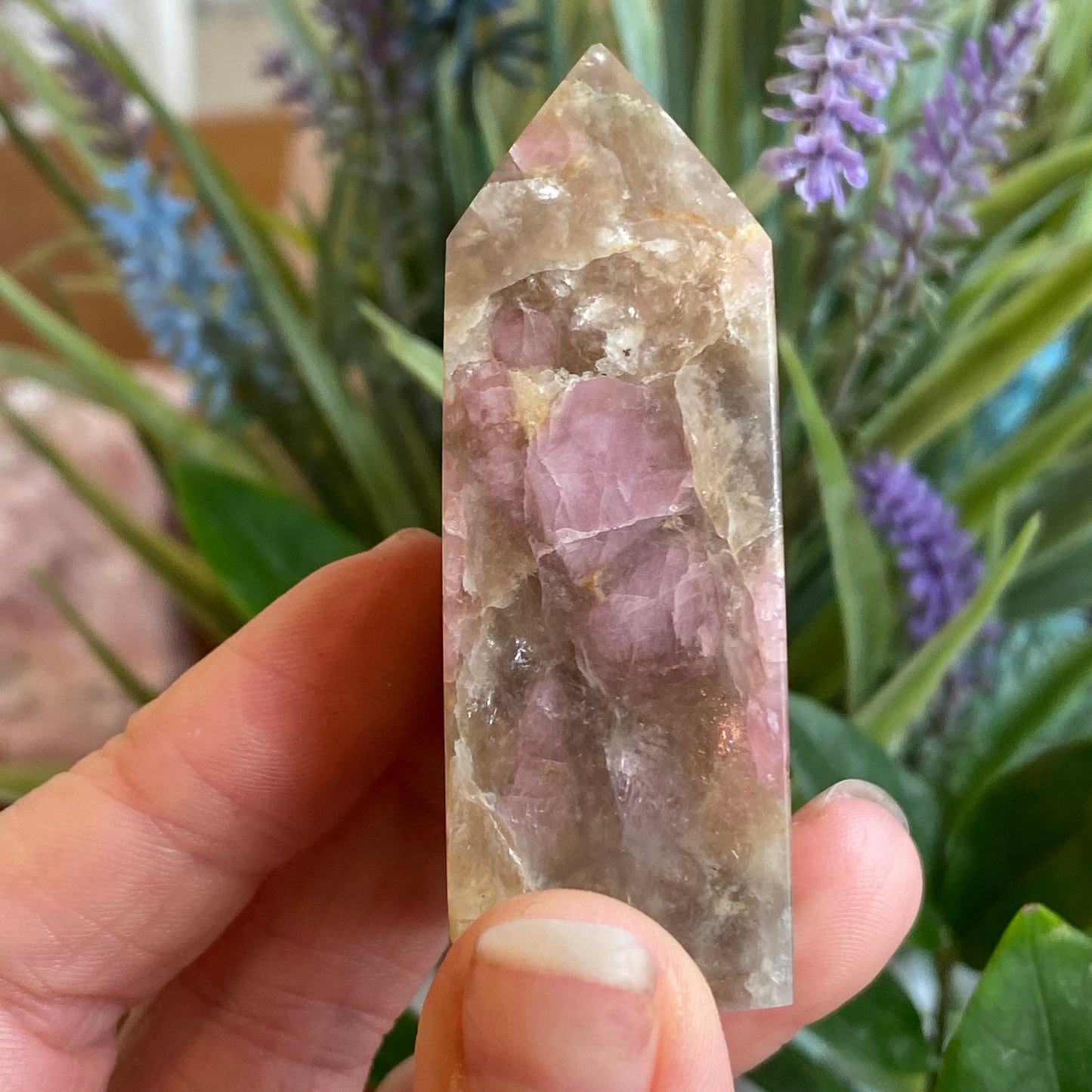 Pink Tourmaline Point
