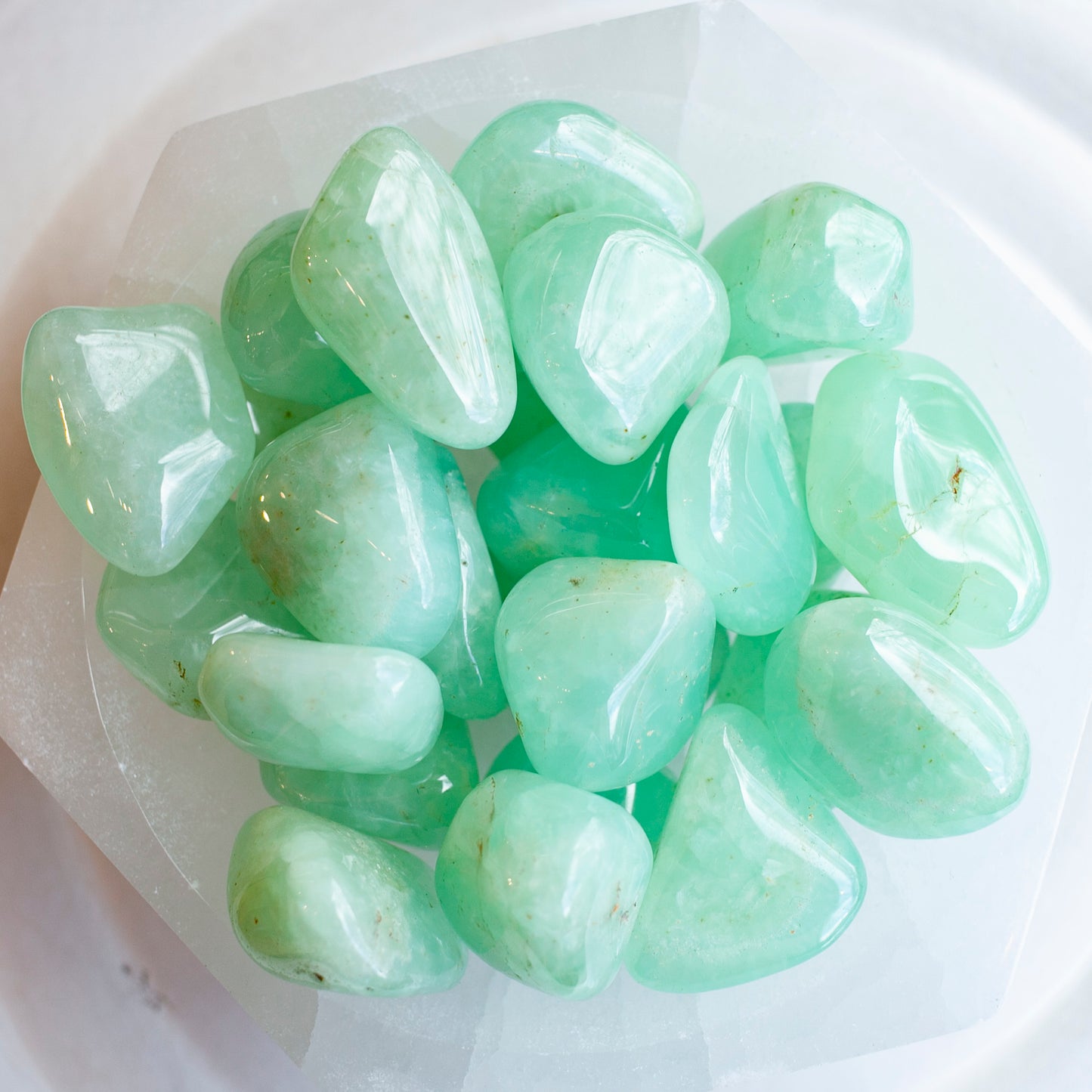 Large Prehnite Stone