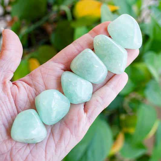 Large Prehnite Stone