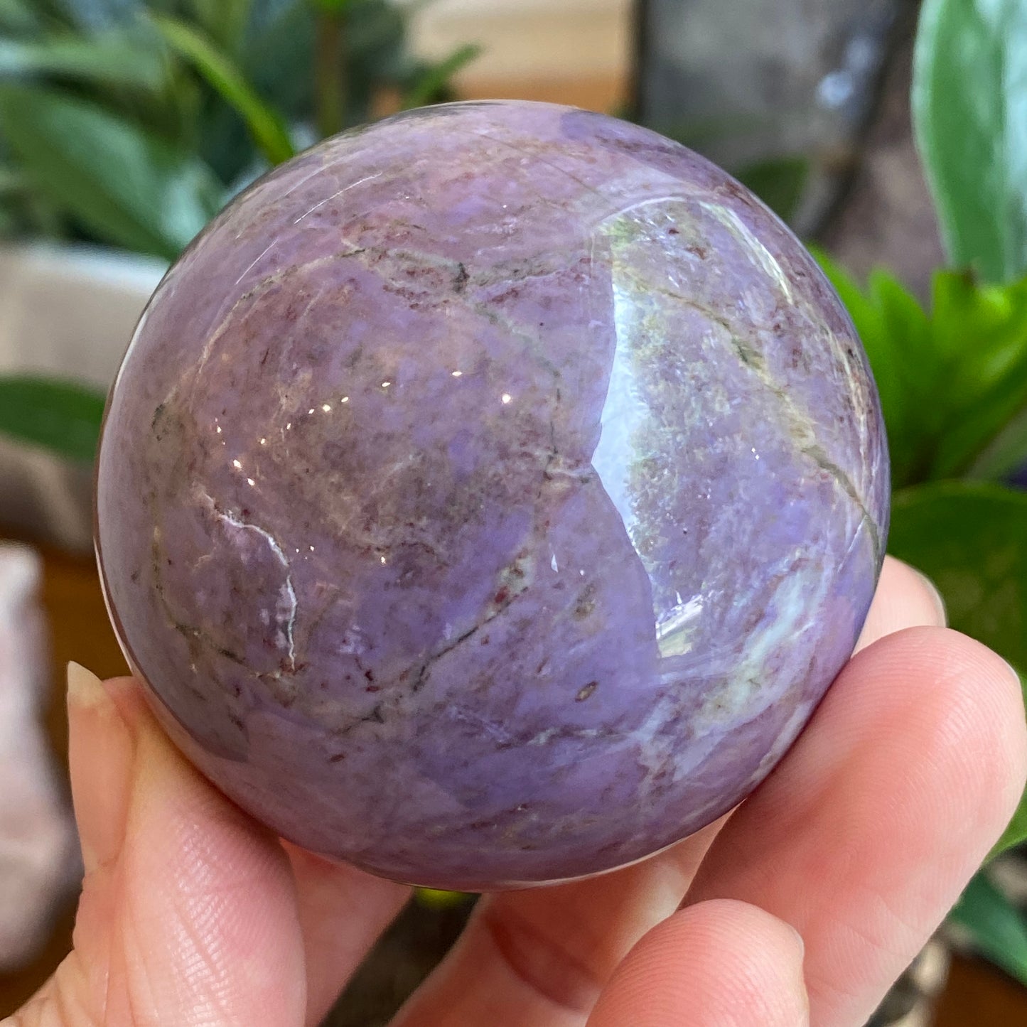 Turkish Purple Jade Sphere