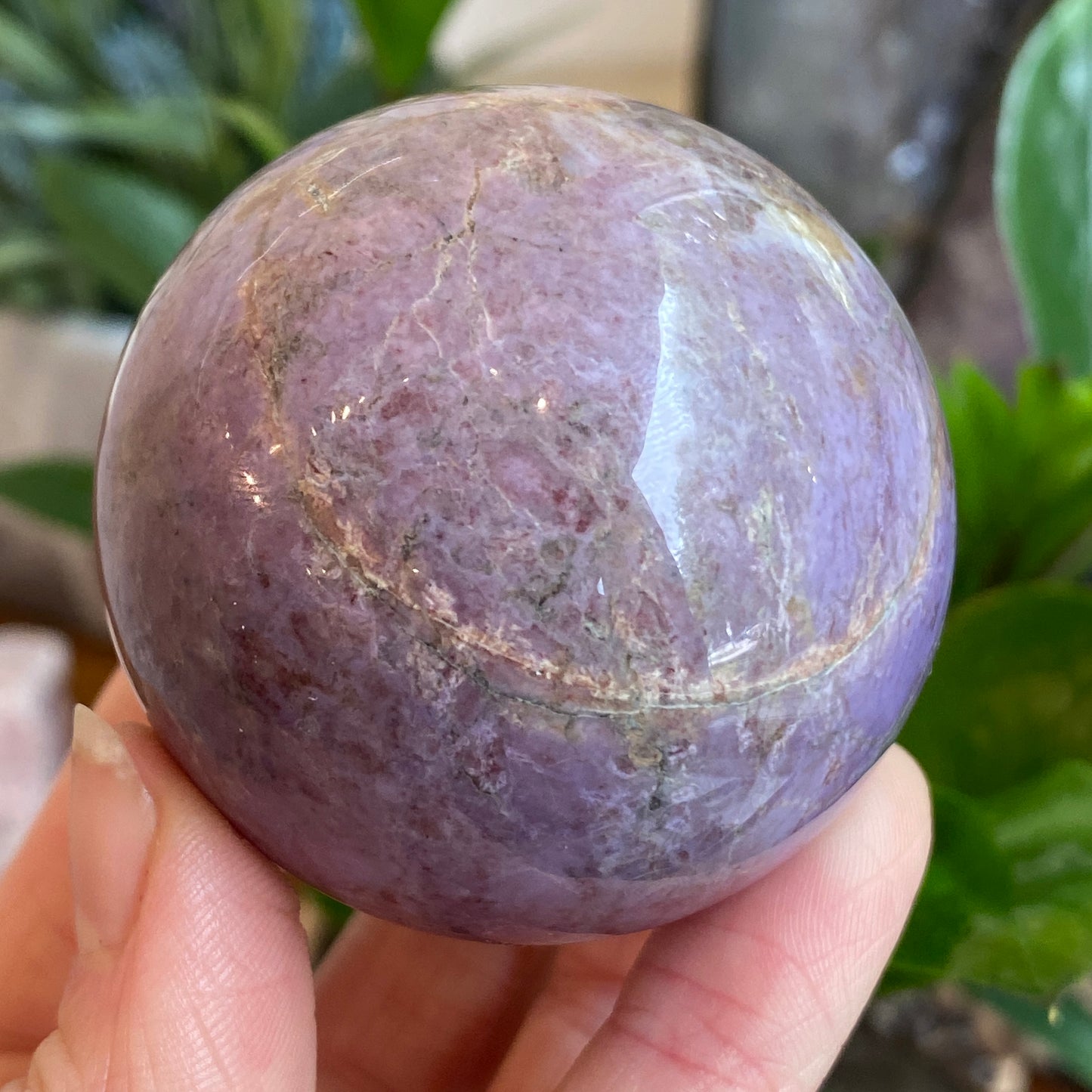Turkish Purple Jade Sphere