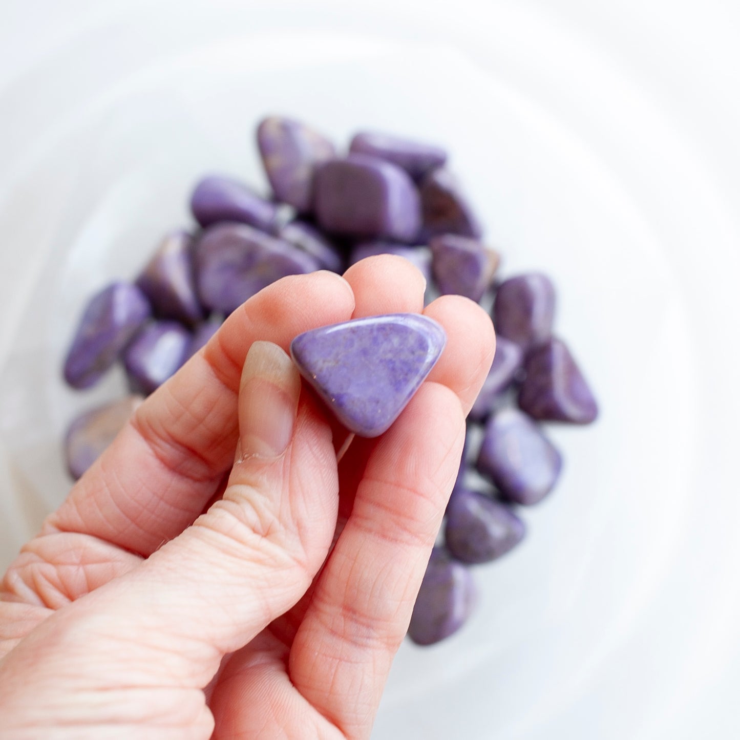 Purple Jade Stone, Turkish Purple Jadeite, AA