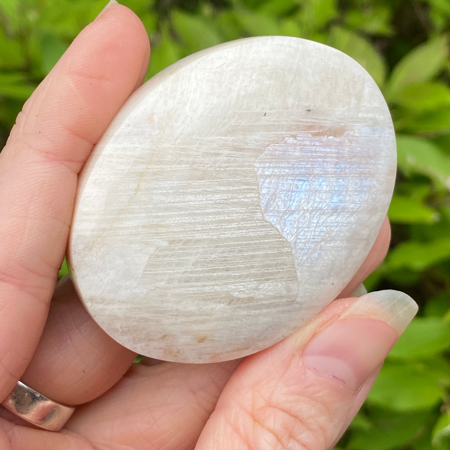 Moonstone Palm Stone