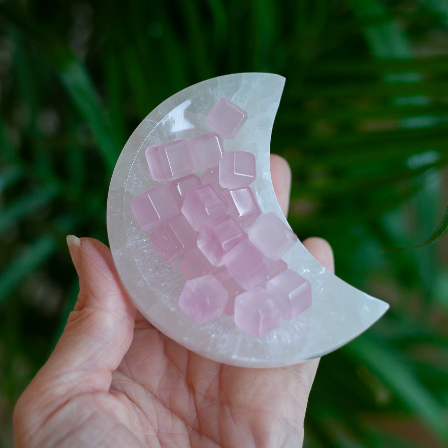 Rose Quartz Cube