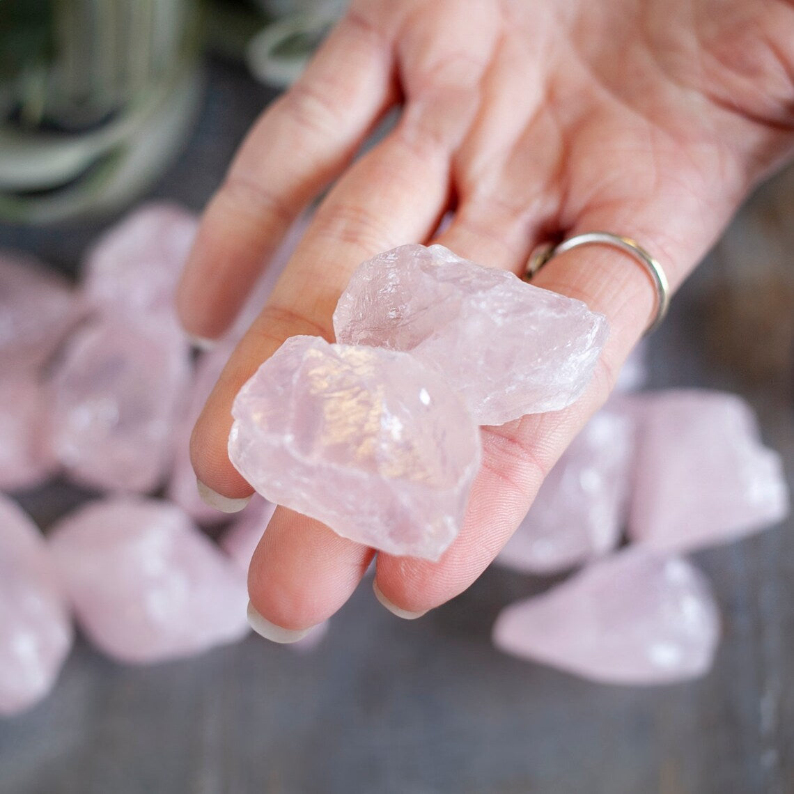 Rough Rose Quartz Crystal