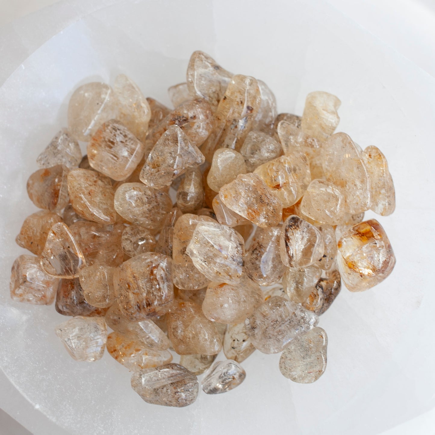 Golden Scapolite Stones, 3 Pieces
