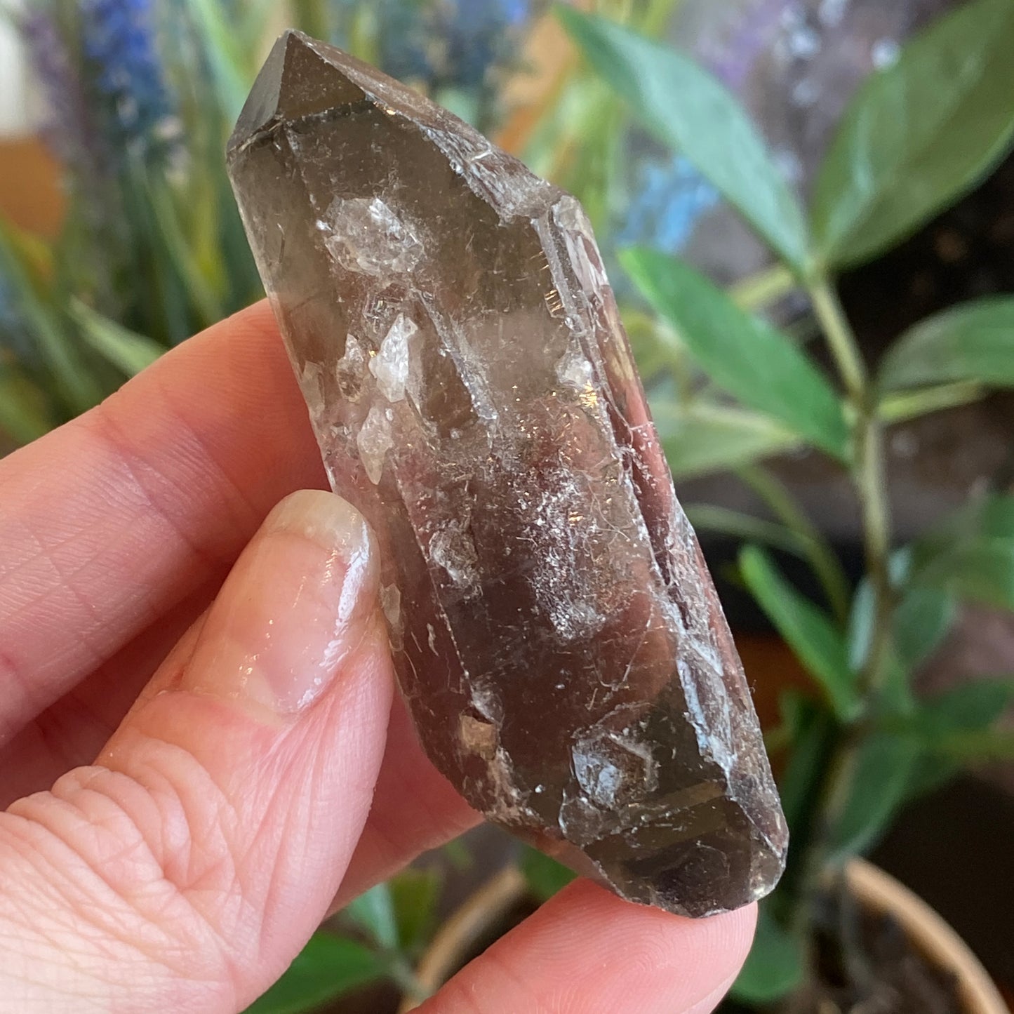 Smoky Quartz Crystal, Raw, Double Terminated