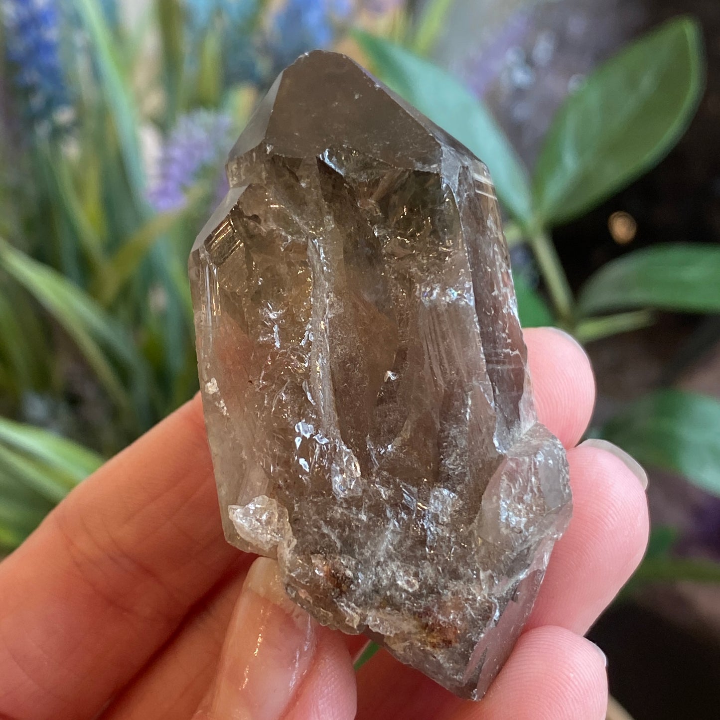 Smoky Quartz Crystal, Raw, Double Terminated