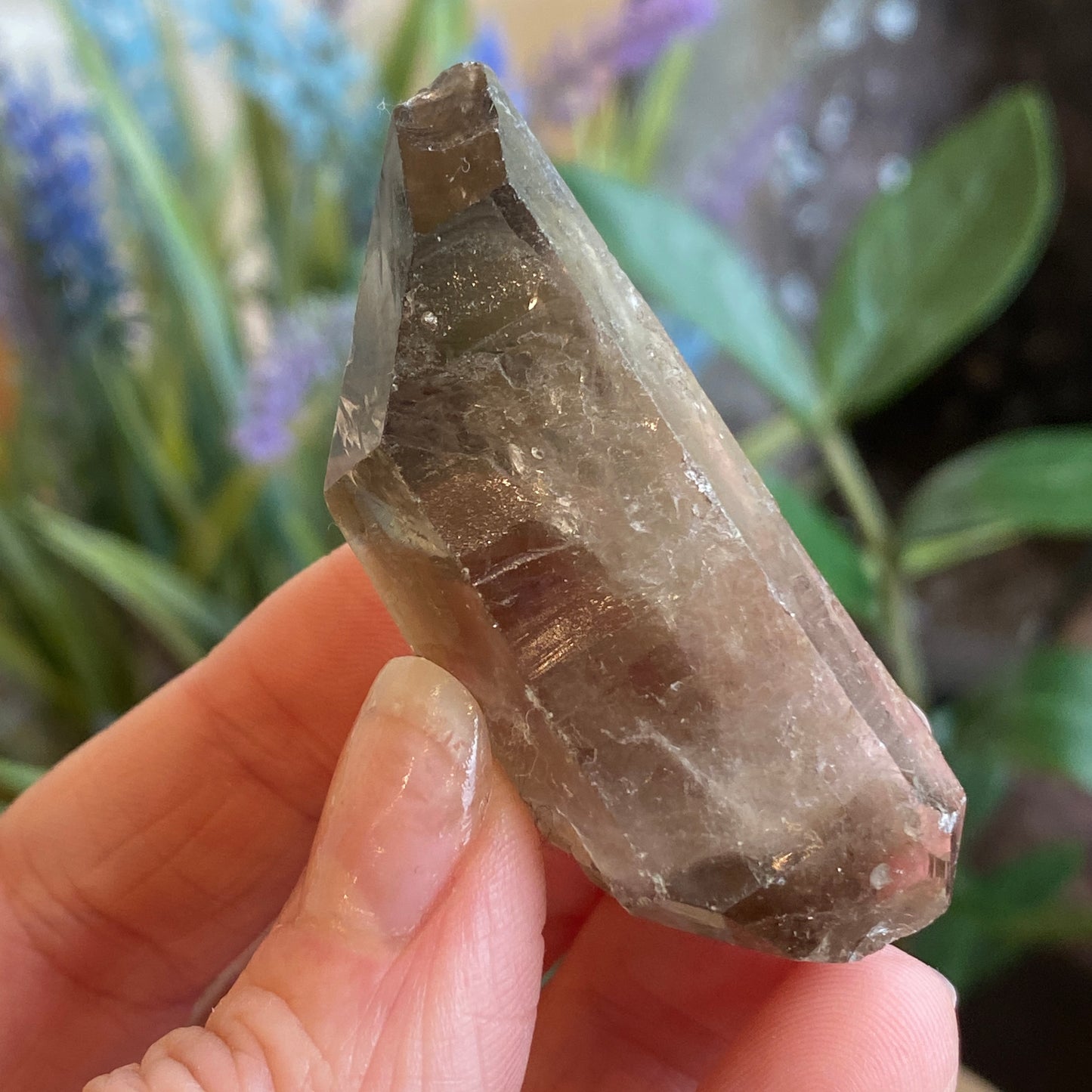 Smoky Quartz Crystal, Raw, Double Terminated