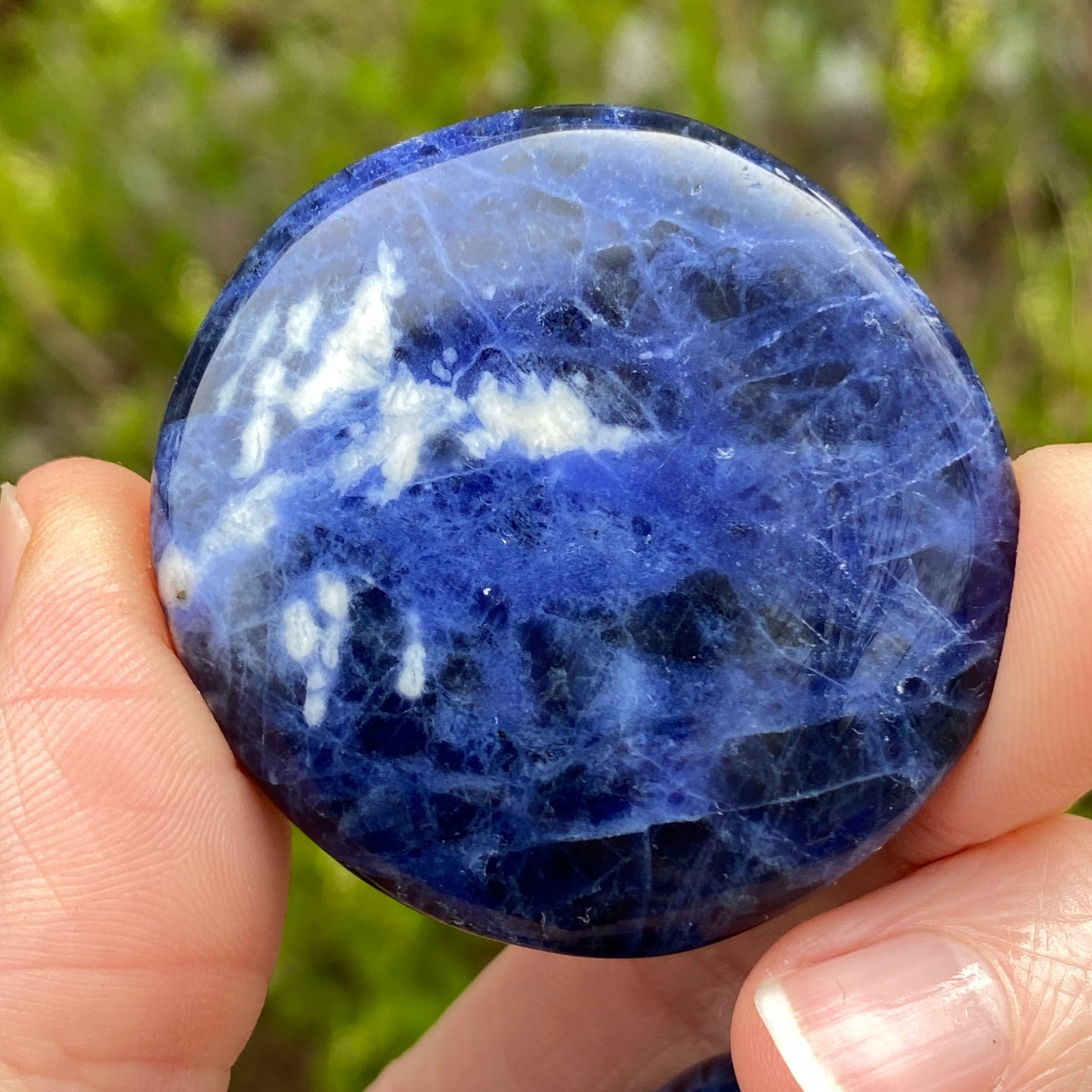 Sodalite Worry Stone