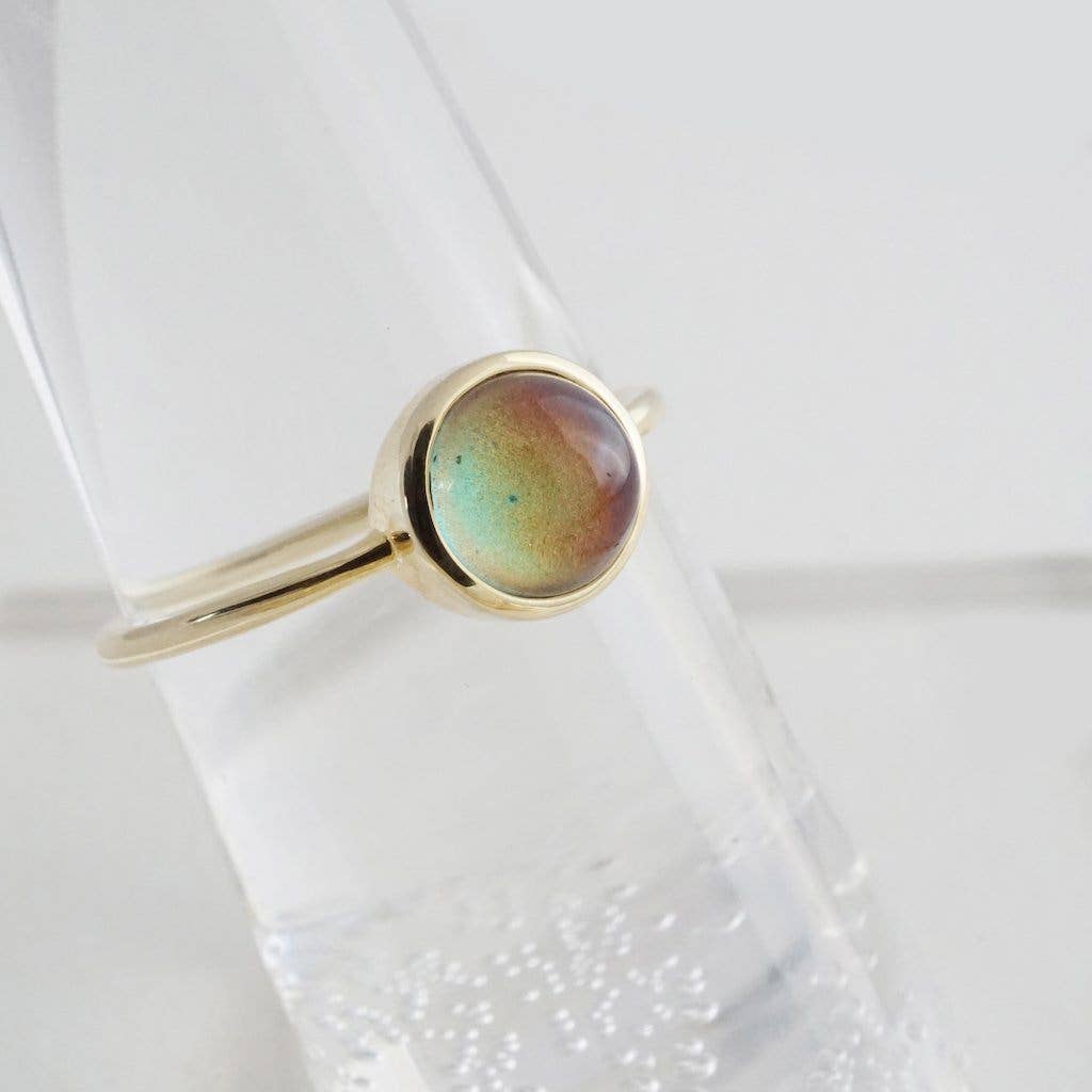 Simple Gold Mood Ring