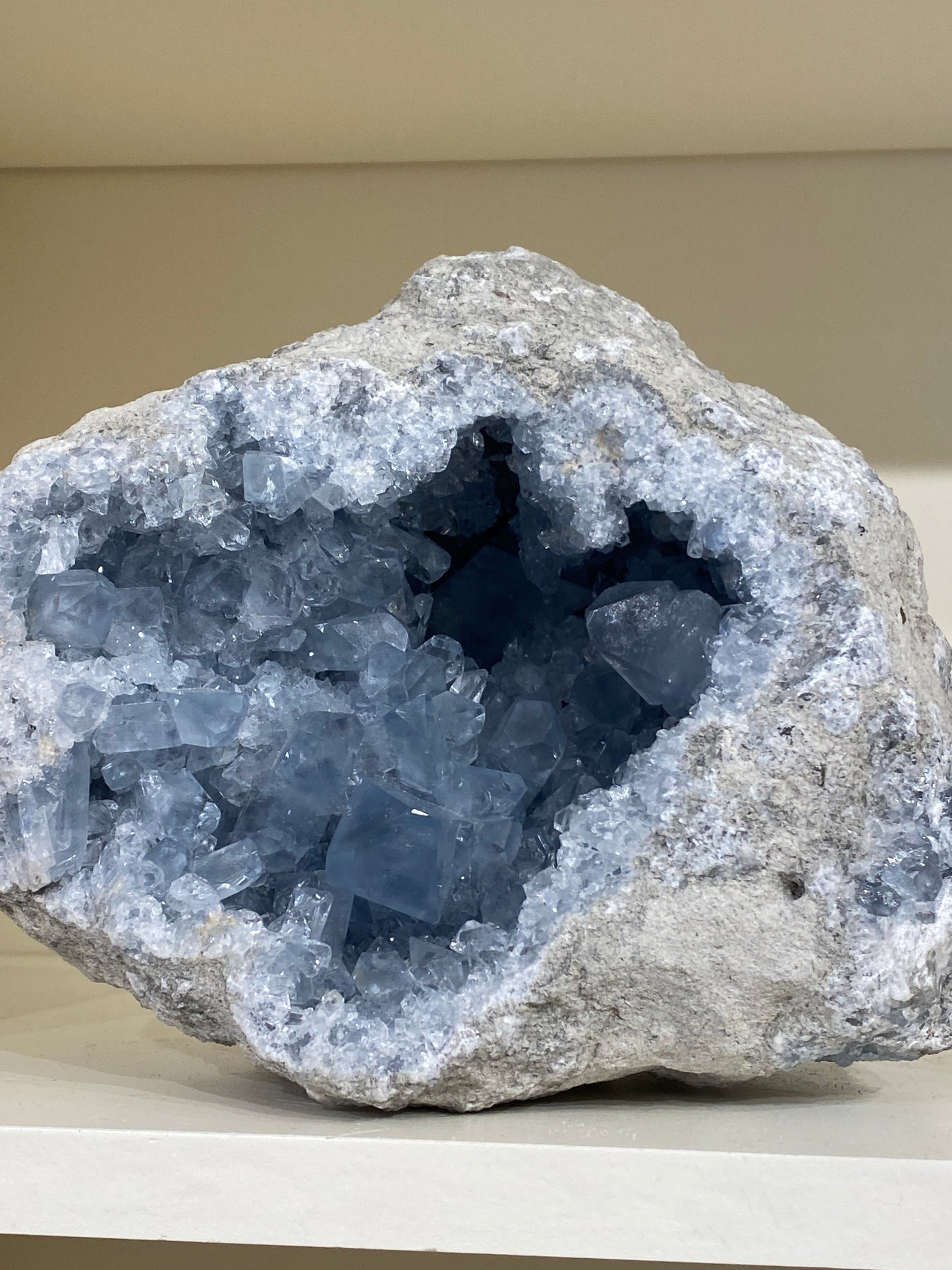 Celestite Geode, 19lbs