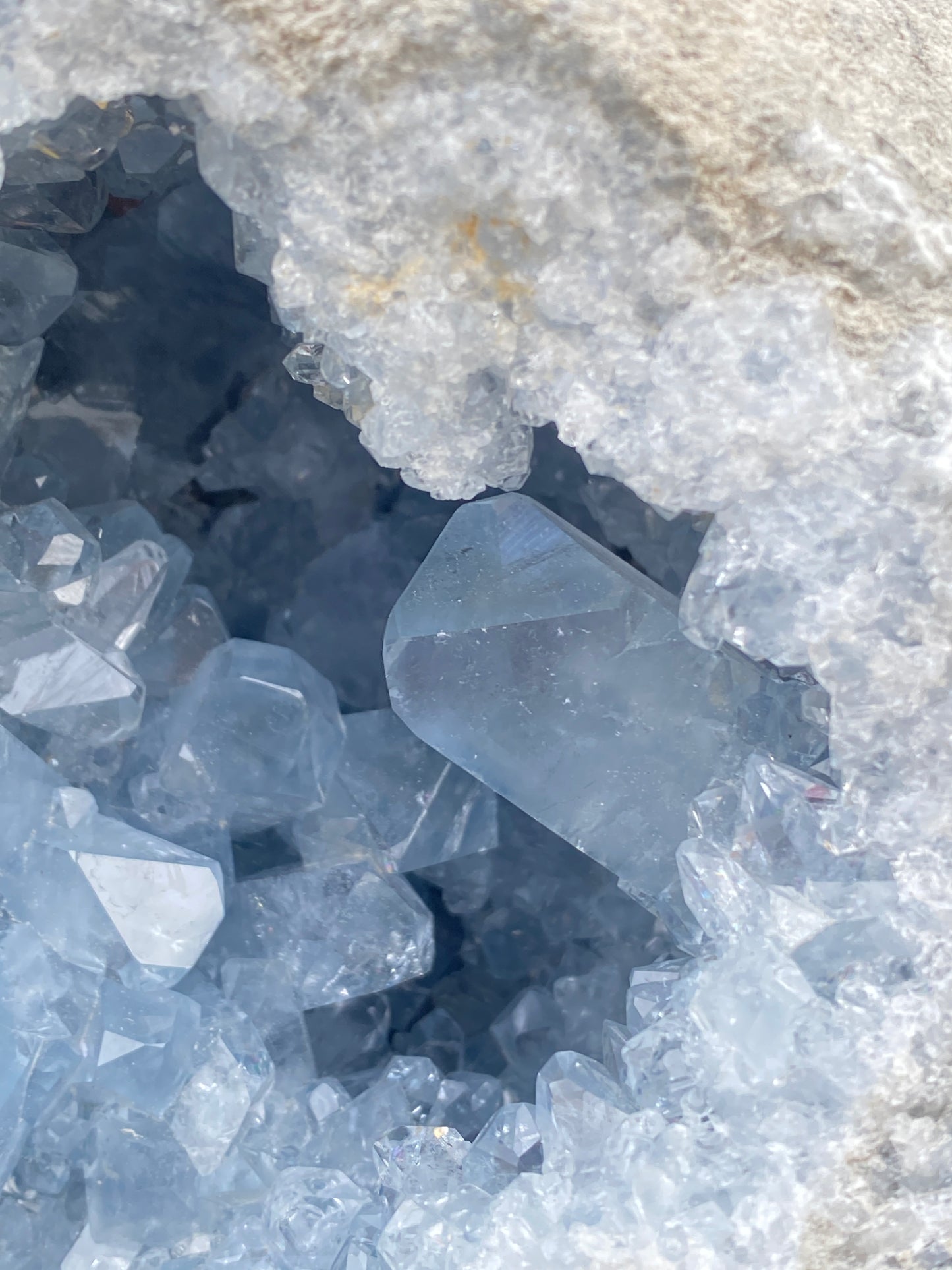 Celestite Geode, 19lbs