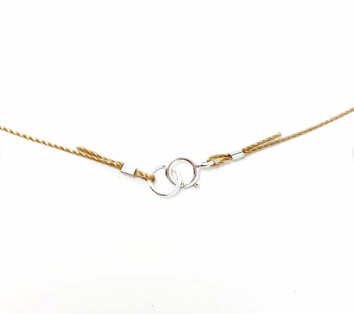 Pink Sapphire Small Faceted Teardrop Necklace : 18 inches