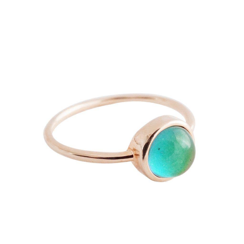 Simple Gold Mood Ring