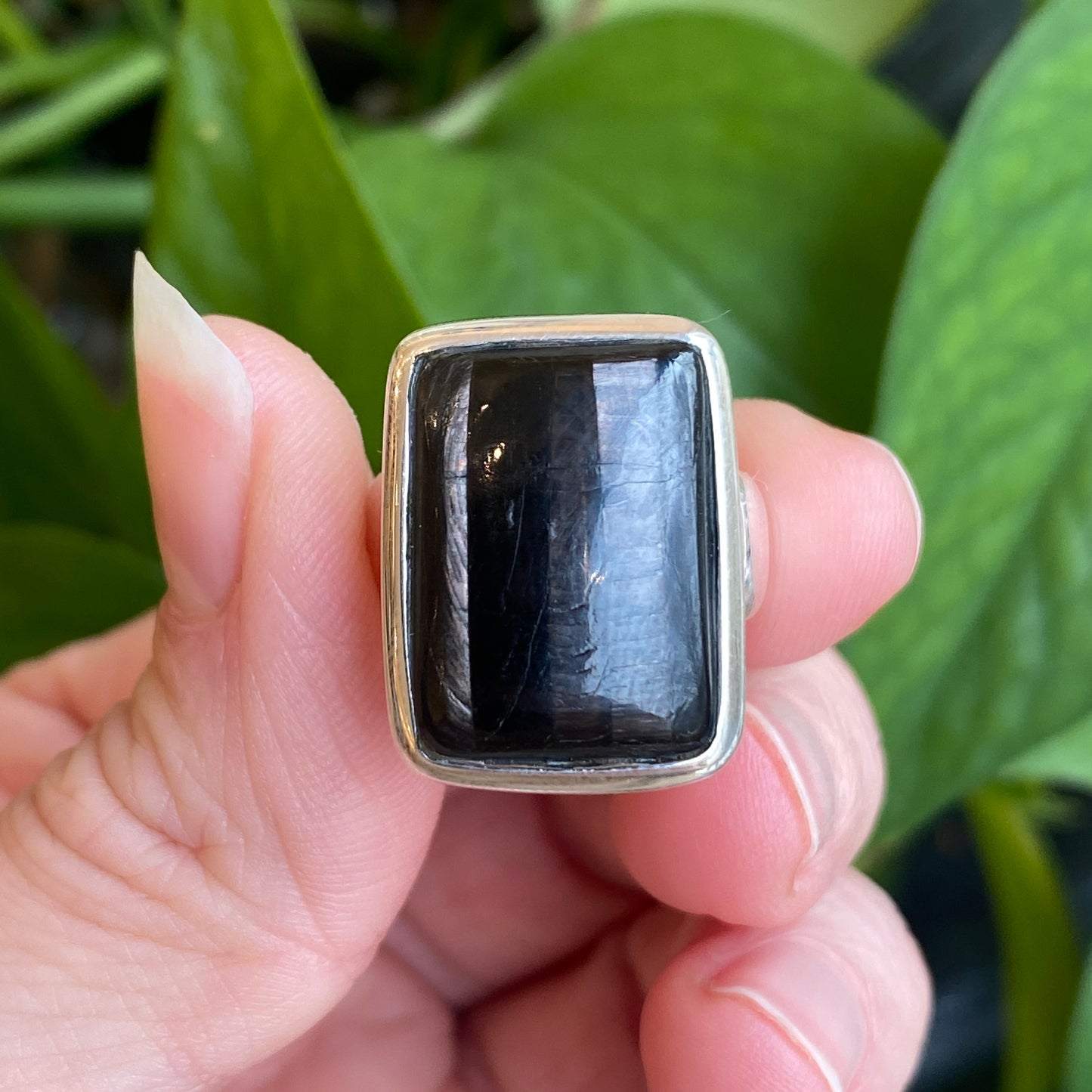 Hypersthene Ring, Size 6.5