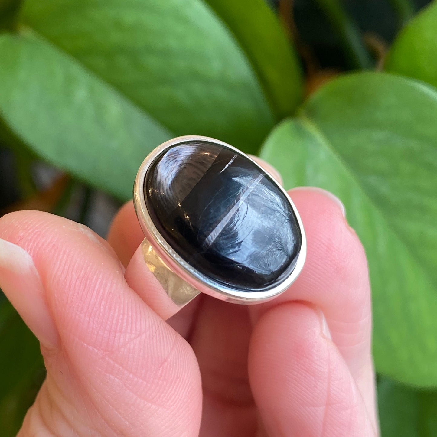 Hypersthene Ring, Size 6