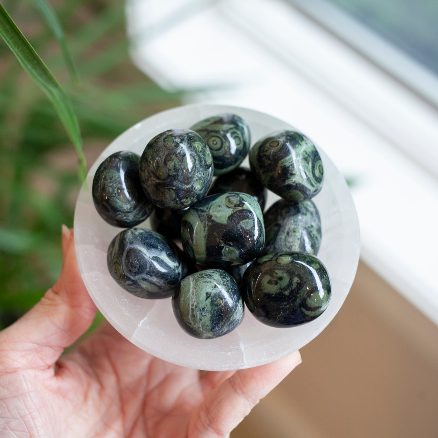 Kambaba Jasper Tumbled Stone