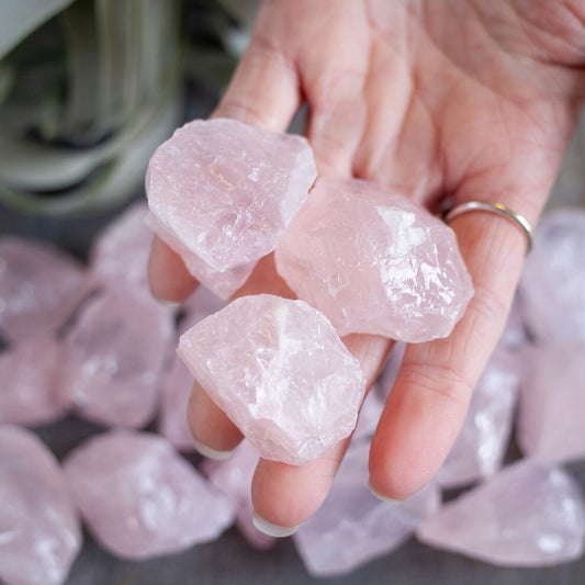 Rough Rose Quartz Crystal