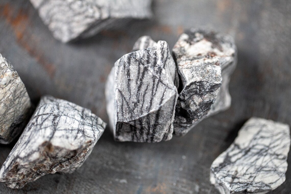 Rough Spiderweb Jasper Stone