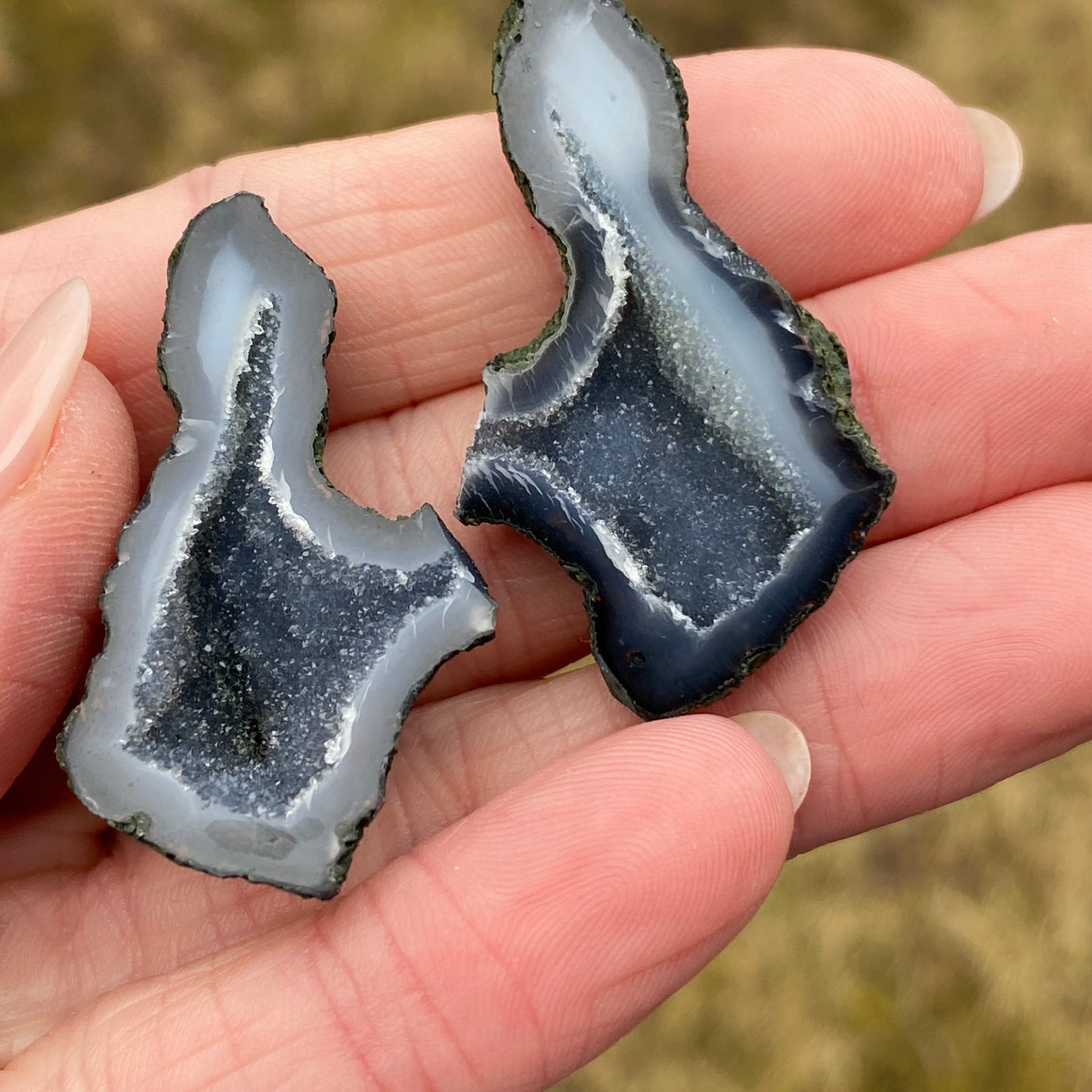 Tabasco Geode Pair