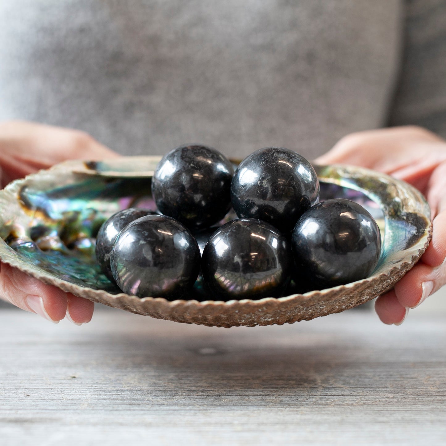 Shungite Sphere, 1in, 25mm